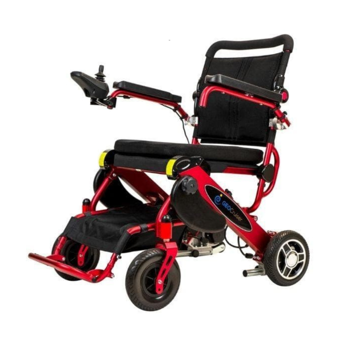 Pathway Mobility Geo Cruiser LX Lightweight Folding Power Chair - Senior.com Power Chairs